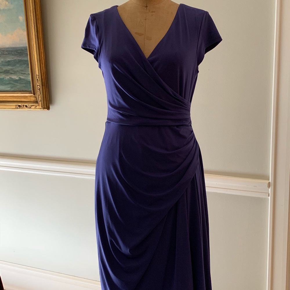 Maggy London Periwinkle knee length dress